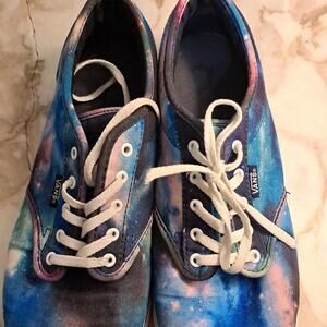 Vans Cosmic Galaxy Space Low Top Sneakers